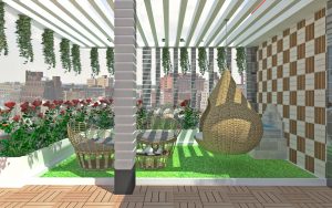 Luxury exterior design with premium finishing materials