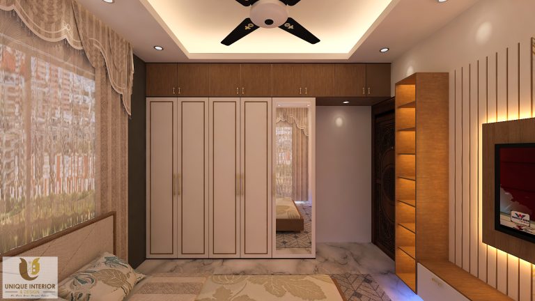 Guest bed with Cabinet
