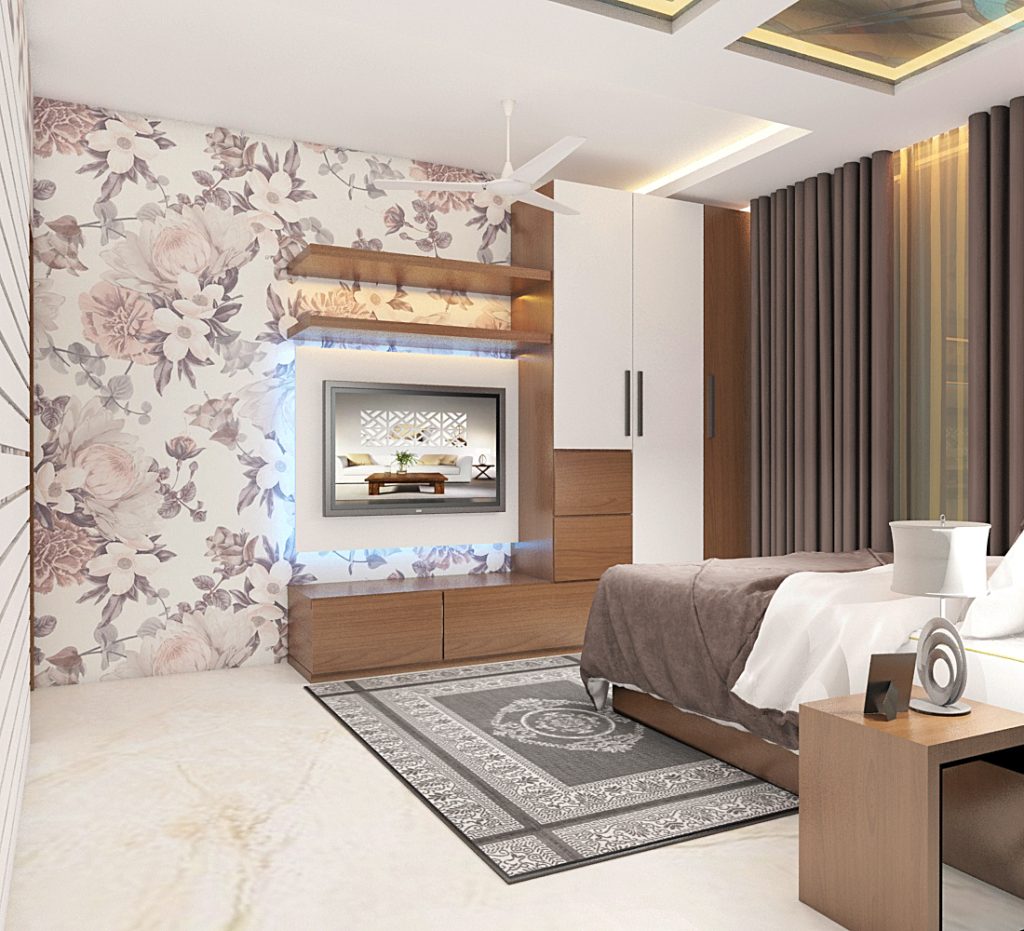 Guest bedroom interior design Dhaka Bangladesh