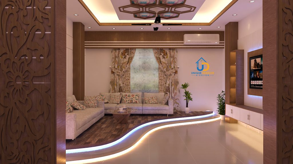 living room interior design apartment Keraniganj Dhaka